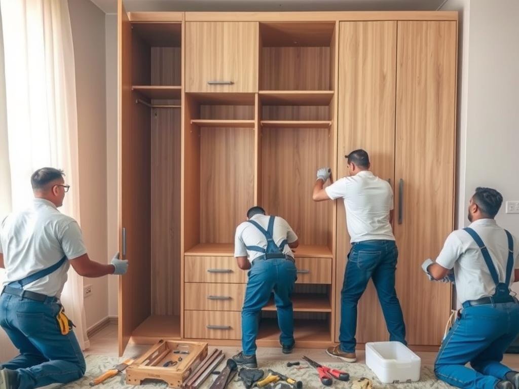خدمة فك وتركيب الأثاث في الرياض
