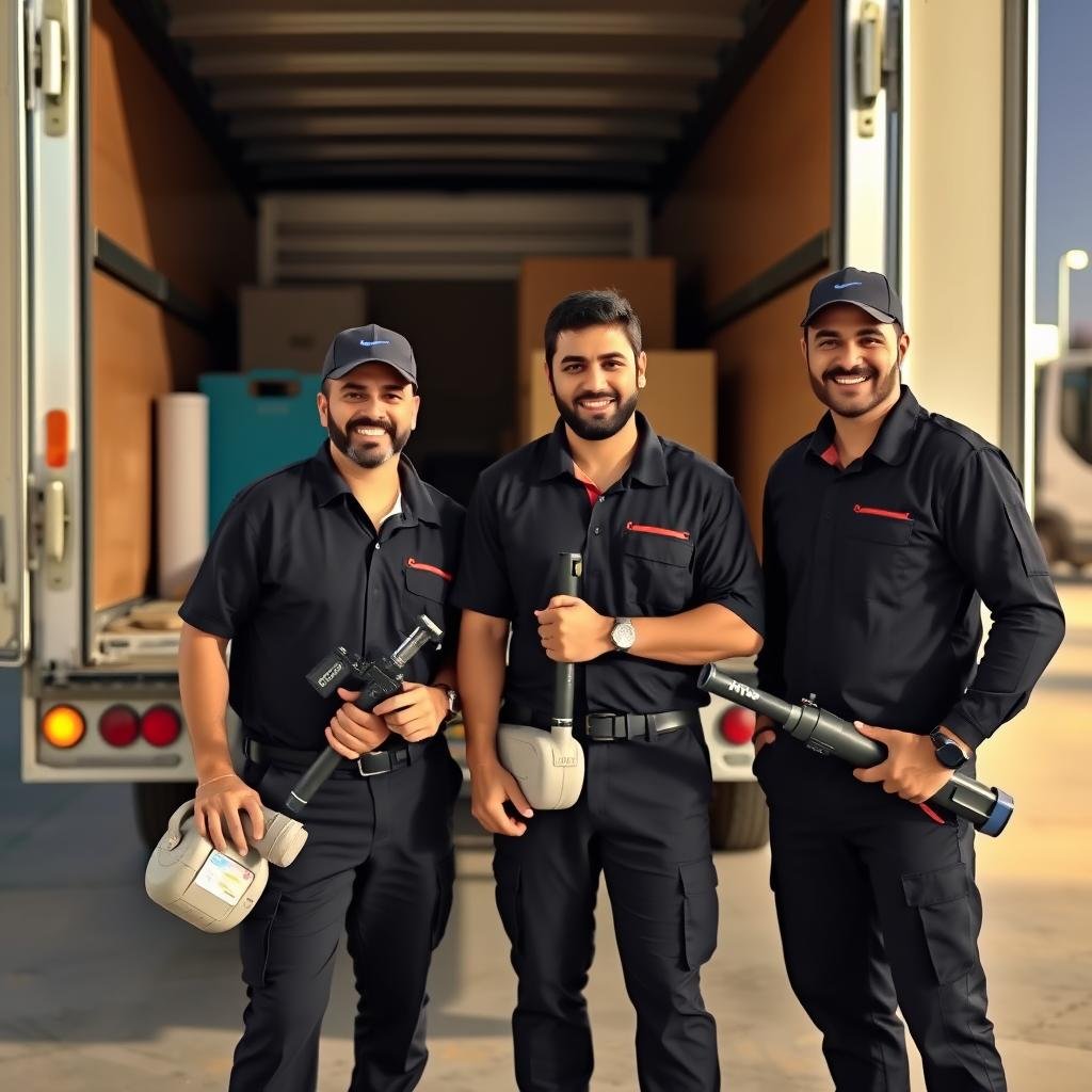 فريق عمل محترف لنقل العفش في الرياض