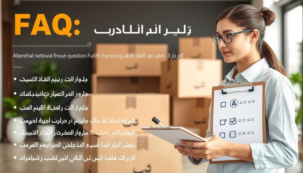 أسئلة شائعة حول خدمات نقل عفش من الرياض إلى شقراء