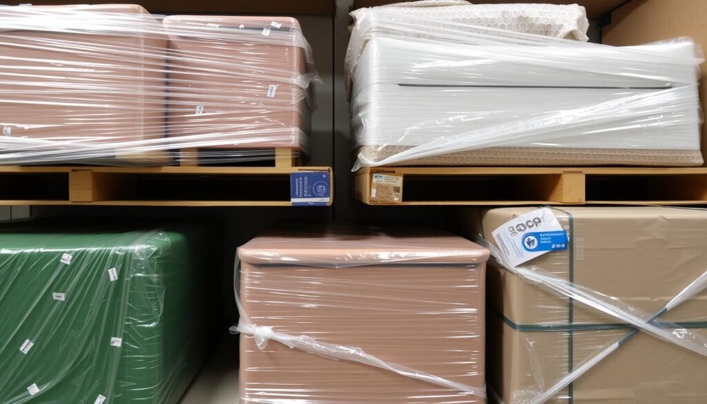 تغليف احترافي للأثاث قبل نقله من الرياض إلى رفحاء