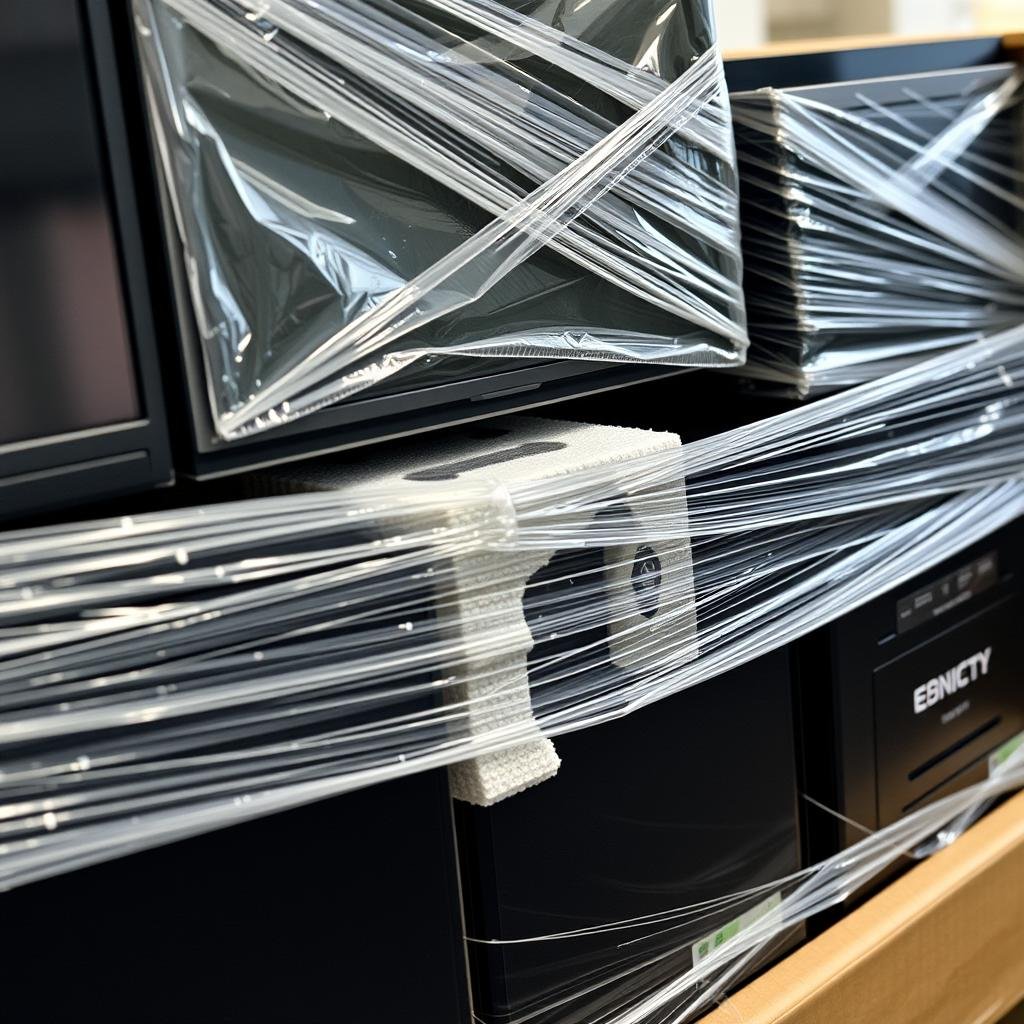 تغليف خاص للأجهزة الإلكترونية أثناء نقل عفش من الرياض إلى المدينة المنورة