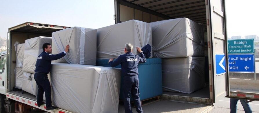 خدمات نقل عفش من الرياض إلى رابغ مع فريق متخصص