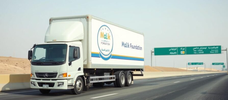 شاحنة نقل عفش من الرياض إلى أبها تابعة لمؤسسة مالك