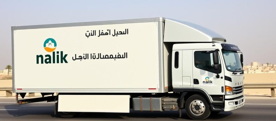 شاحنة نقل عفش من الرياض إلى رفحاء تابعة لمؤسسة مالك