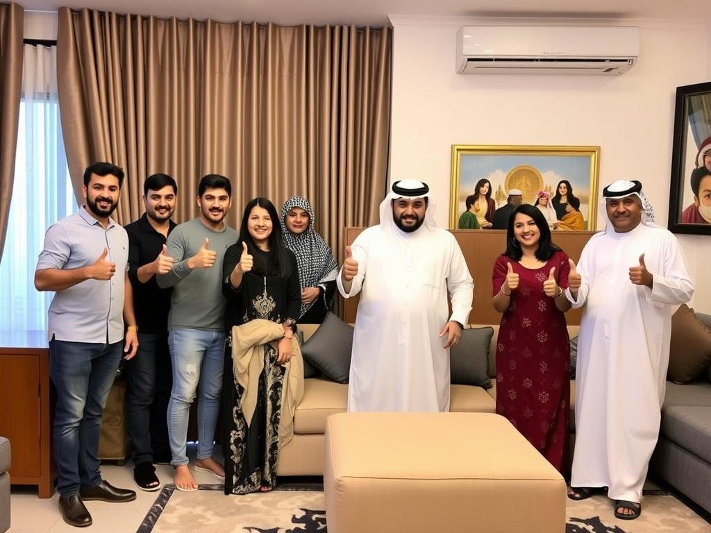 عملاء سعداء بخدمات مؤسسة مالك لنقل العفش