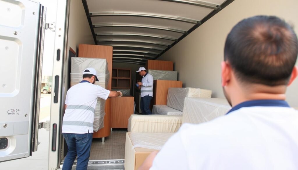 عملية نقل عفش احترافية من الرياض إلى الباحة مع مؤسسة مالك