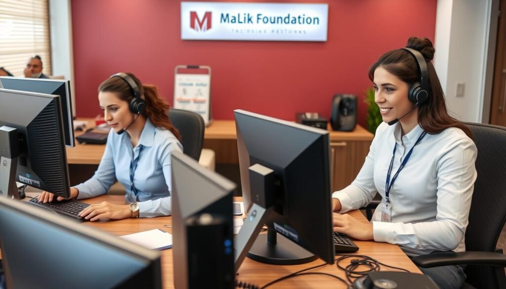 فريق خدمة العملاء في مؤسسة مالك لنقل العفش فريق خدمة العملاء في مؤسسة مالك لنقل العفش