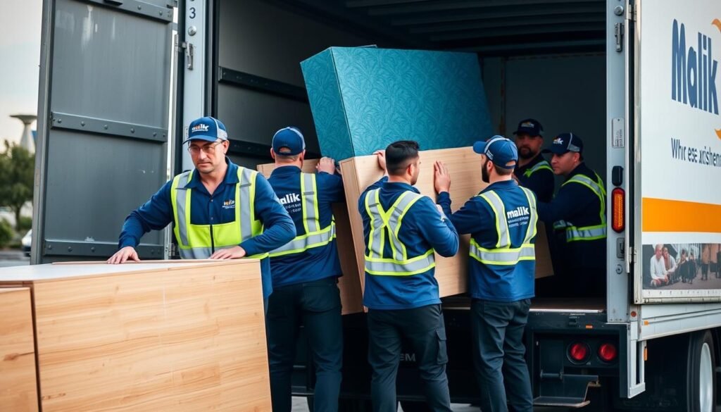 فريق عمل مؤسسة مالك المحترف لنقل العفش من الرياض إلى عرعر