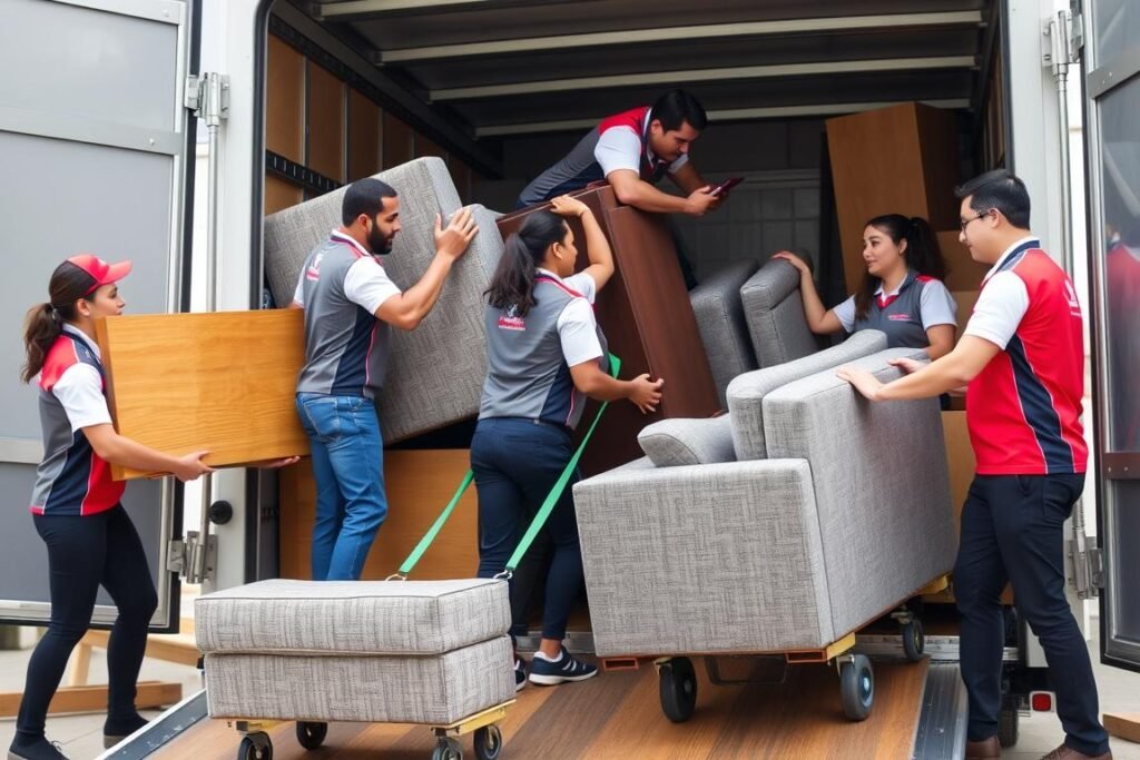 فريق عمل محترف لنقل العفش من الرياض إلى الطريف