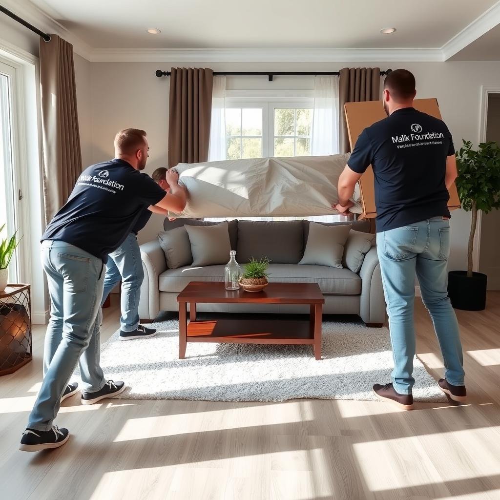 فريق مؤسسة مالك يقوم بترتيب الأثاث بعد نقله من الرياض إلى الخرج فريق مؤسسة مالك يقوم بترتيب الأثاث بعد نقله من الرياض إلى الخرج