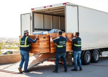 فريق نقل عفش من الرياض إلى ضرما يقوم بتحميل الأثاث بطريقة احترافية