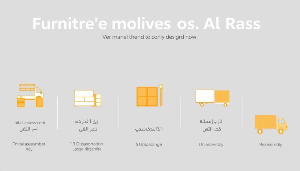 مراحل عملية نقل العفش من الرياض إلى الرس مراحل عملية نقل العفش من الرياض إلى الرس
