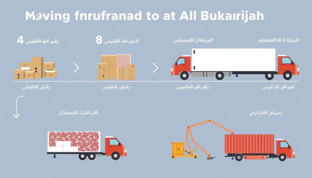 مراحل نقل العفش من الرياض إلى البكيرية بشكل منظم ومهني