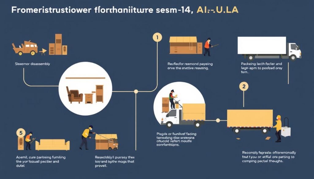 مراحل نقل العفش من الرياض إلى العلا بخطوات منظمة