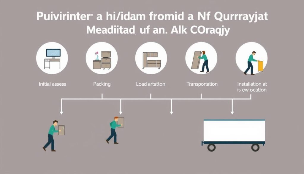 مراحل نقل العفش من الرياض إلى القريات مع مؤسسة مالك