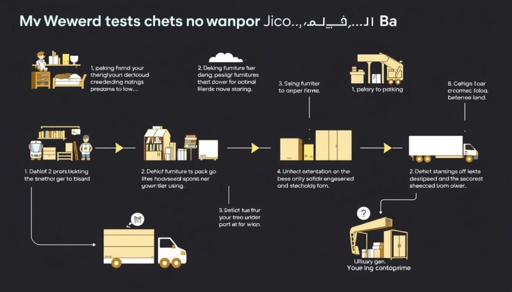 مراحل نقل العفش من الرياض إلى بيشة بشكل احترافي