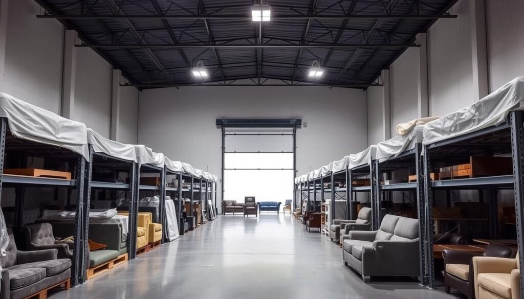 مستودعات مؤسسة مالك لتخزين الأثاث بشكل مؤقت