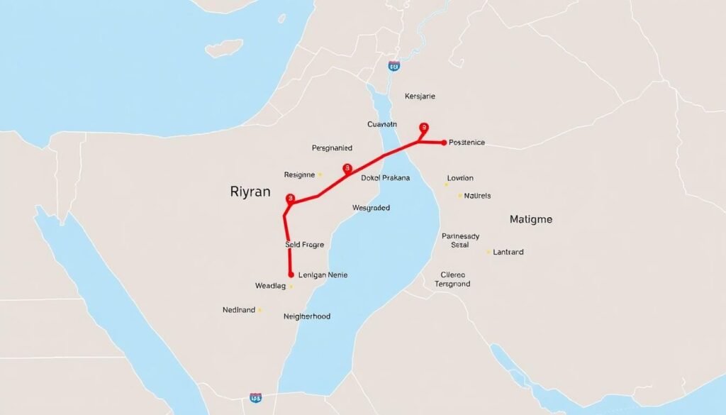 مناطق تغطية خدمة نقل العفش من الرياض إلى نجران