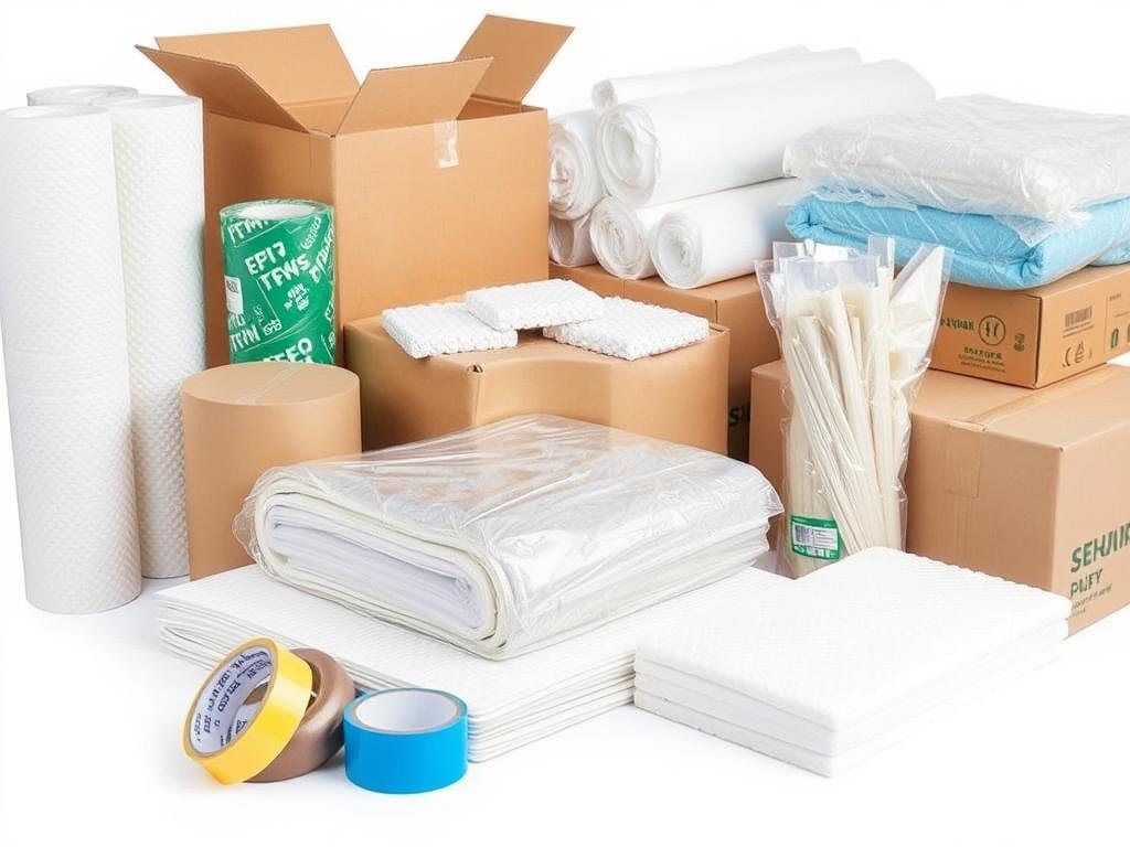 مواد تغليف احترافية لنقل العفش من الرياض إلى بيشة