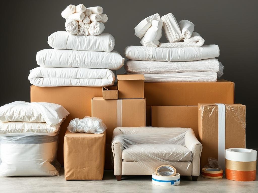 مواد تغليف احترافية مستخدمة في نقل عفش من الرياض إلى البكيرية