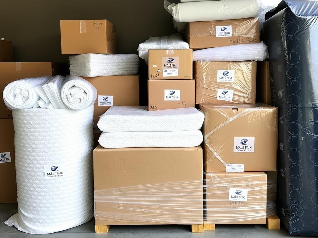 مواد تغليف عالية الجودة لنقل عفش من الرياض إلى شرورة