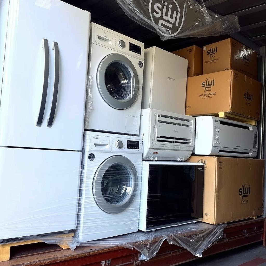 نقل الأجهزة الكهربائية من الرياض إلى الجوف