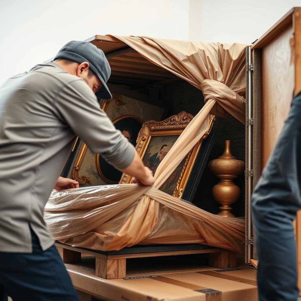 نقل التحف والأنتيكات من الرياض إلى بيشة