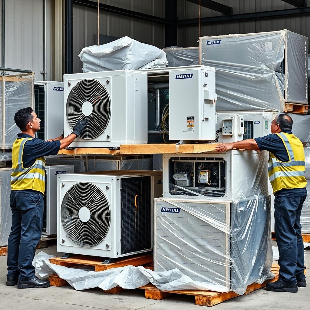 نقل المكيفات والأجهزة الكهربائية من الرياض إلى بيشة