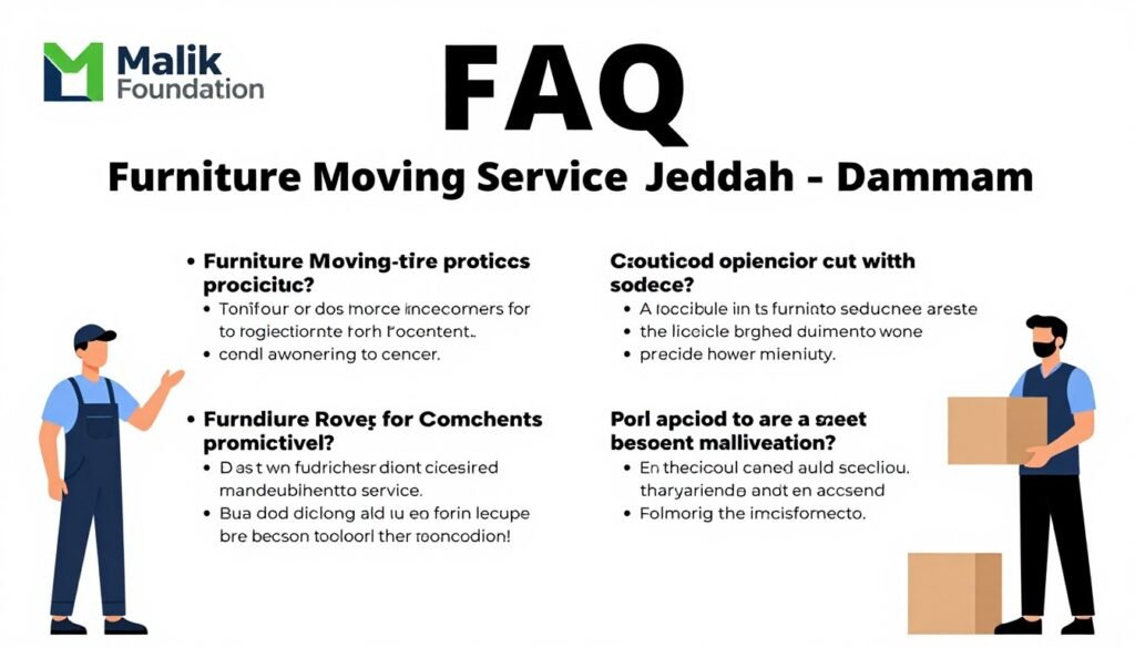 أسئلة شائعة حول خدمة نقل العفش من جدة إلى الدمام أسئلة شائعة حول خدمة نقل العفش من جدة إلى الدمام