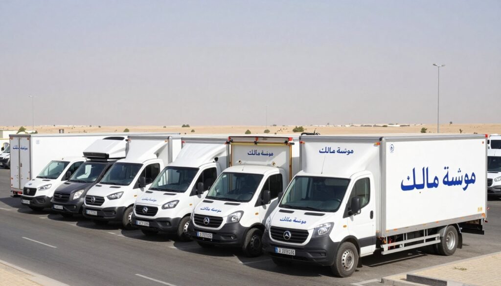 أسطول نقل العفش المتخصص من جدة إلى حائل