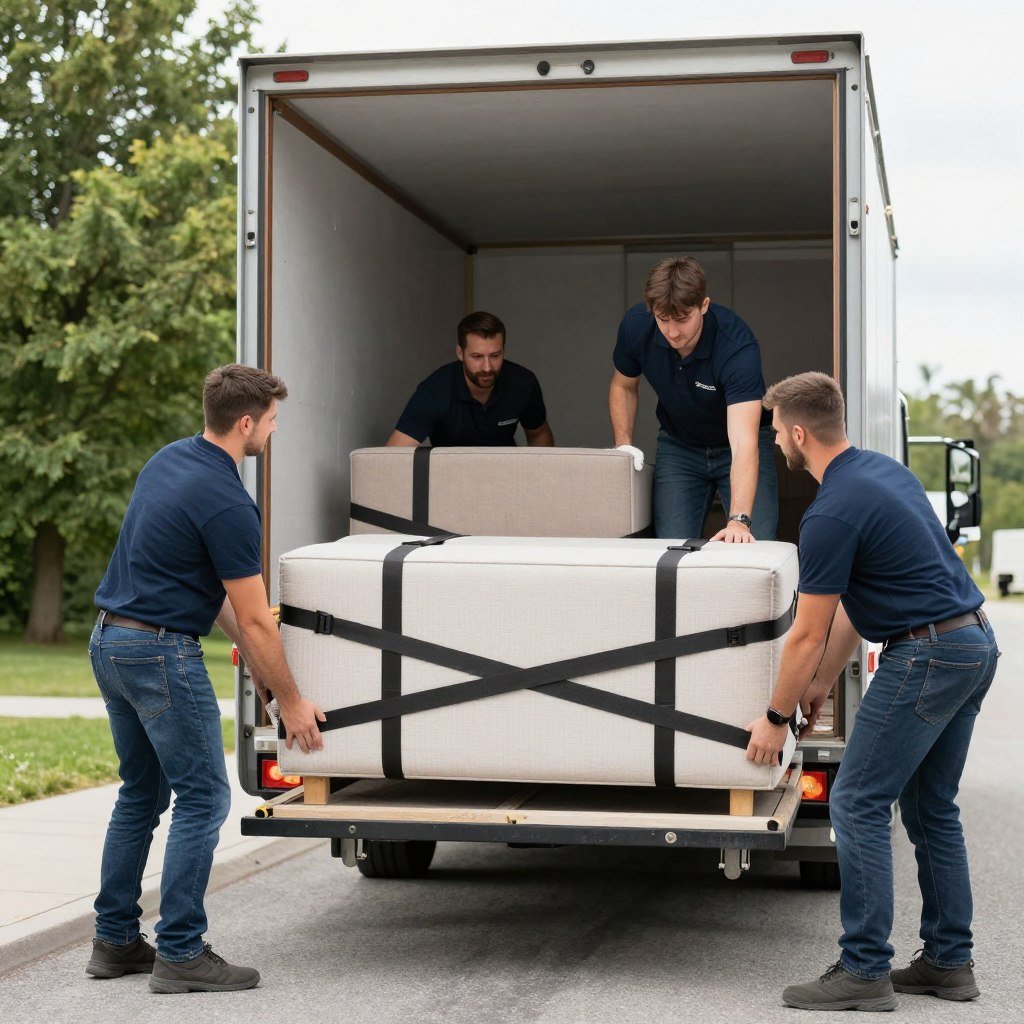 تحميل وتنزيل العفش من جدة إلى المزاحمية