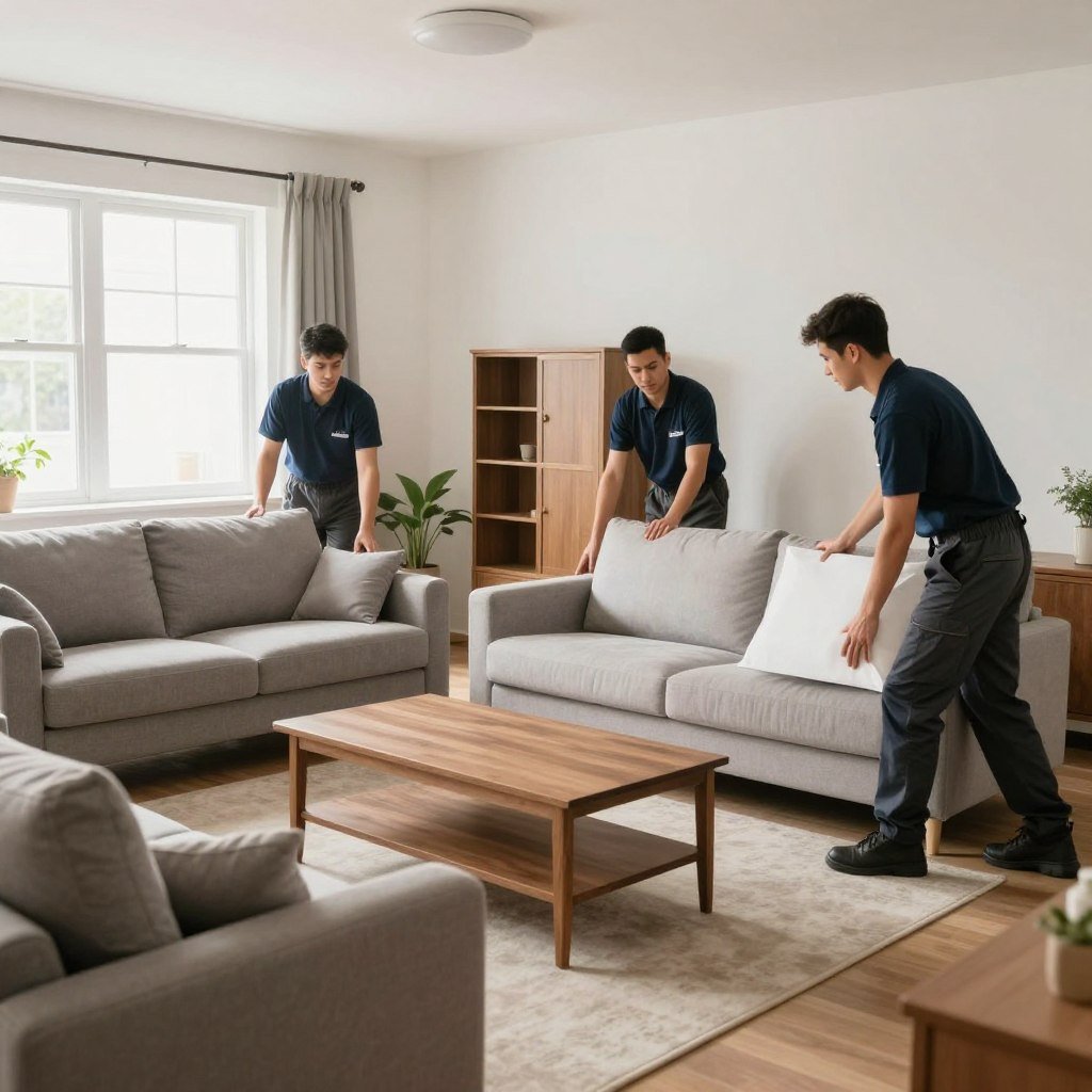 ترتيب وتنظيم العفش بعد النقل من جدة إلى المزاحمية