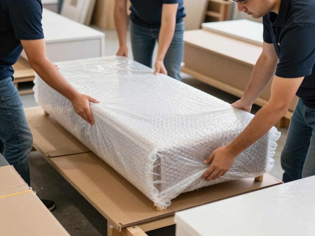 تغليف وتعبئة الأثاث - شركة نقل عفش من جدة إلى تنومة تغليف وتعبئة الأثاث - شركة نقل عفش من جدة إلى تنومة