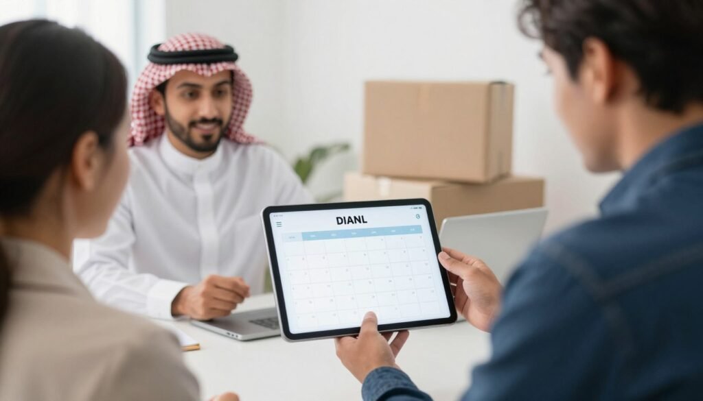 جدولة موعد نقل العفش من جدة إلى الزلفي