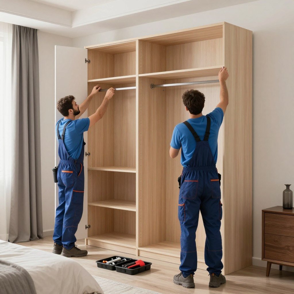 خدمة تركيب الأثاث من شركة نقل عفش من جدة إلى الزلفي