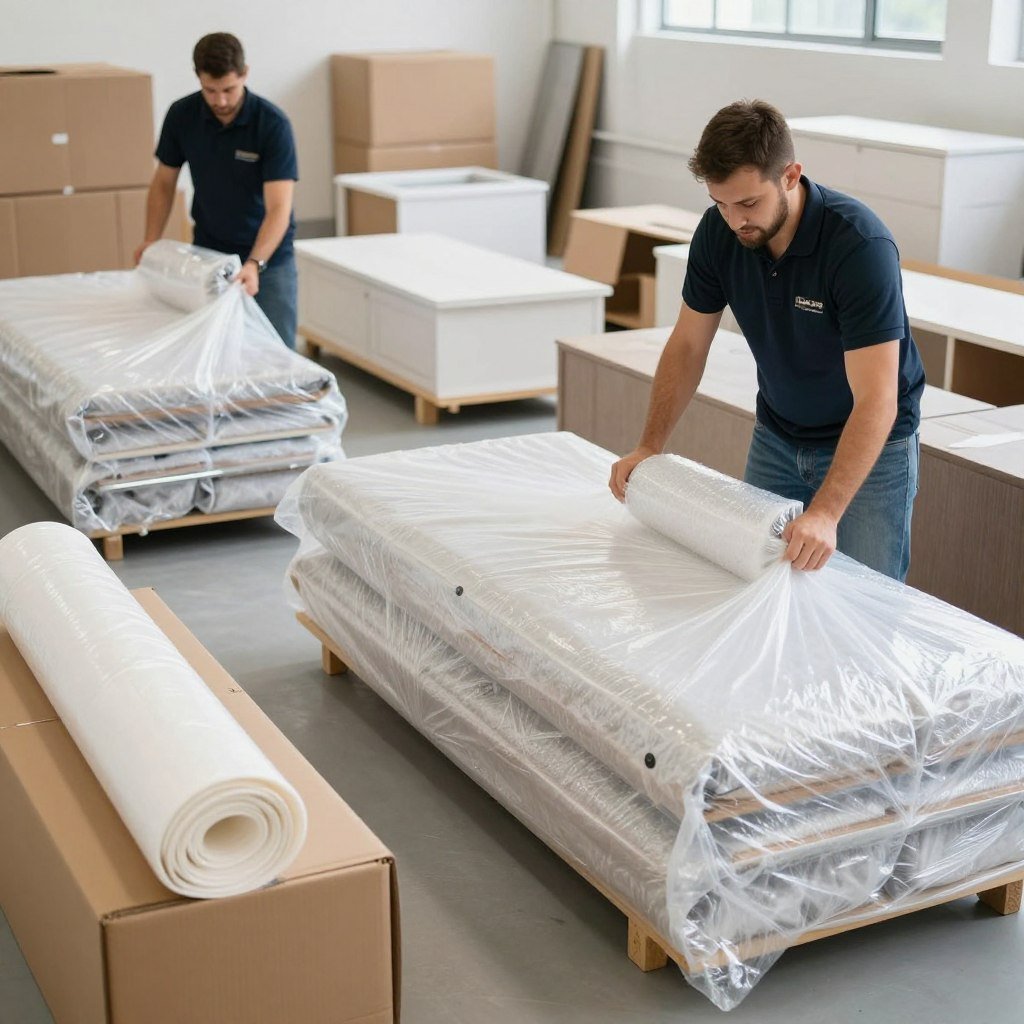 خدمة تغليف العفش من جدة إلى المزاحمية