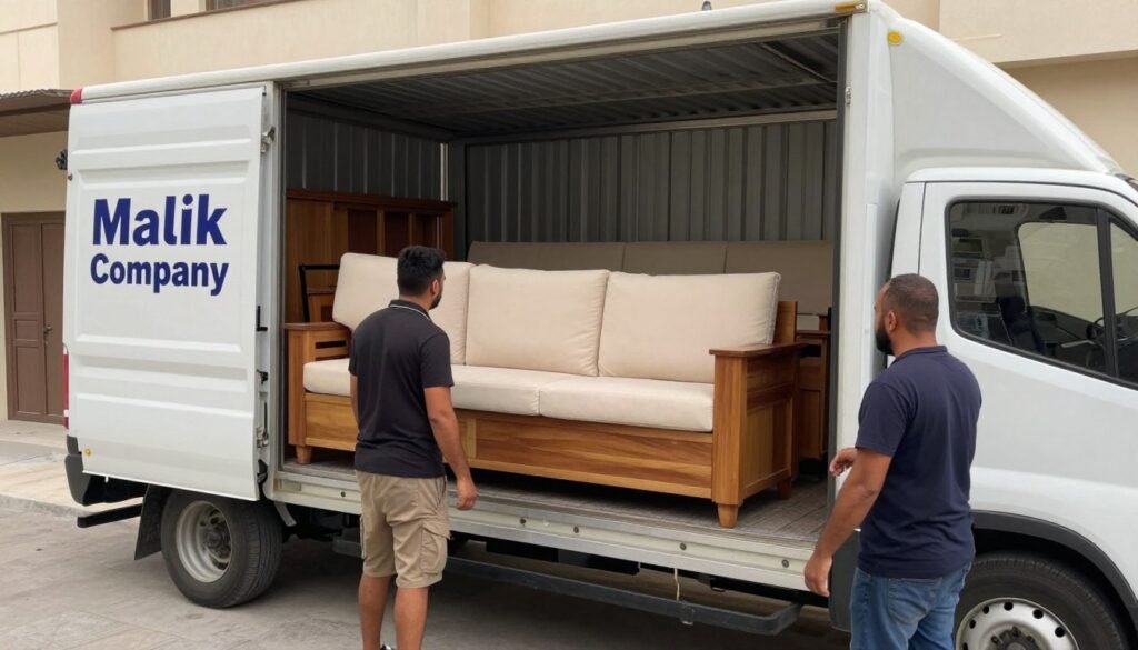 خدمة متميزة في نقل العفش من جدة إلى القطيف مع مؤسسة مالك