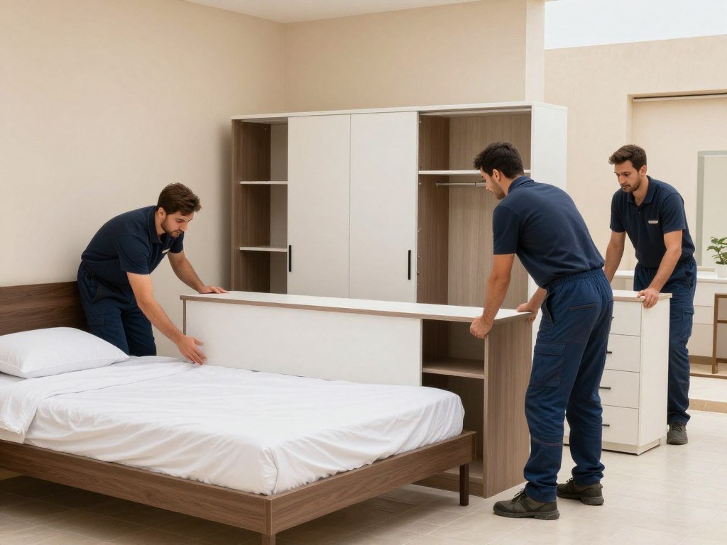 خدمة نقل غرف النوم من جدة إلى الطائف