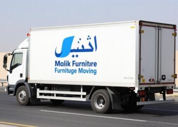 شاحنة نقل عفش من جدة إلى الأحساء تابعة لمؤسسة مالك