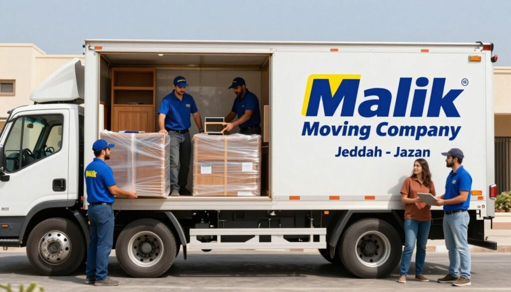 شركة نقل عفش من جدة إلى جازان - مؤسسة مالك الاختيار الأمثل