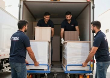 شركة نقل عفش من جدة إلي الرياض - فريق متخصص يقوم بتحميل الأثاث