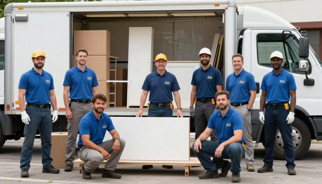 فريق عمل شركة نقل عفش من جدة إلى الأفلاج