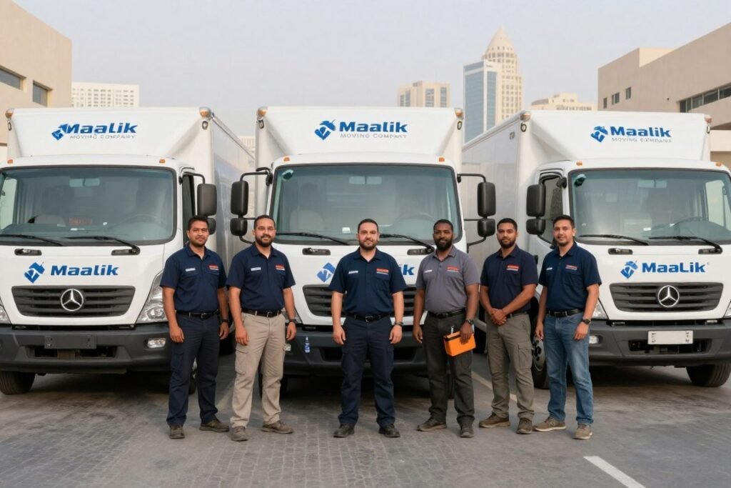 فريق عمل مؤسسة مالك المحترف لنقل العفش من جدة إلى مكة