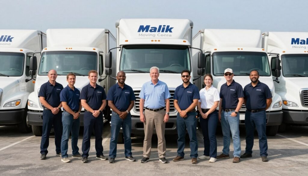 فريق مؤسسة مالك لنقل العفش من جدة إلى المدينة المنورة