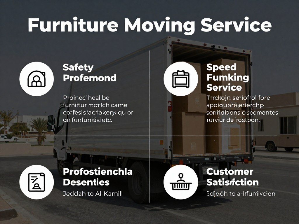 مزايا شركة نقل عفش من جدة إلى الكامل