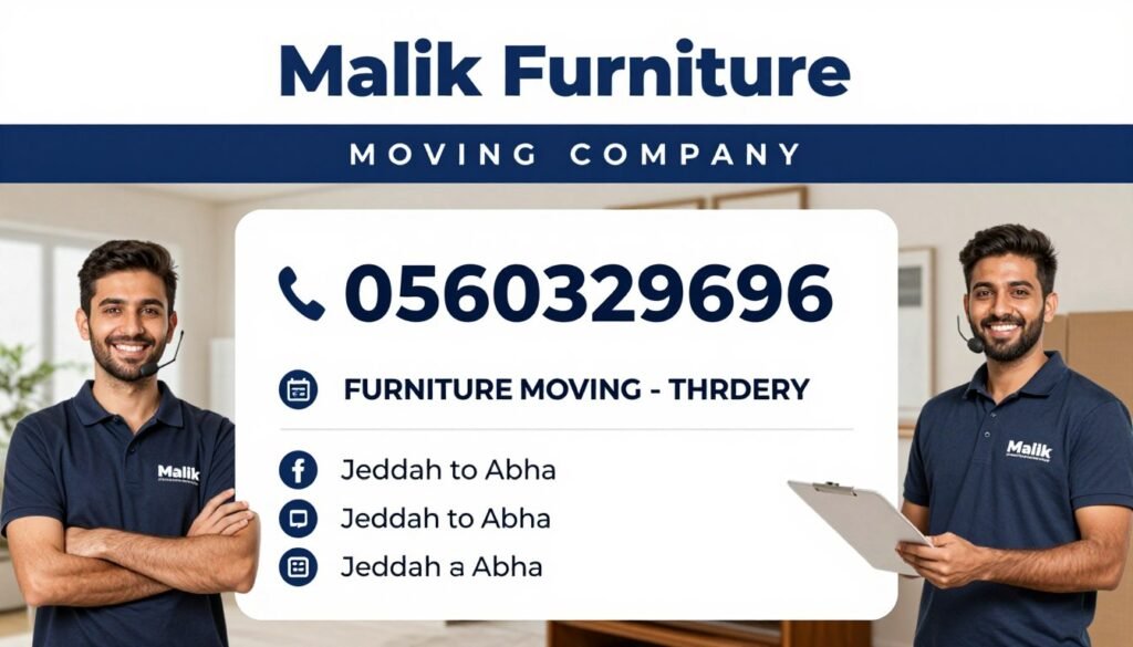 معلومات الاتصال بشركة نقل عفش من جدة إلى أبها