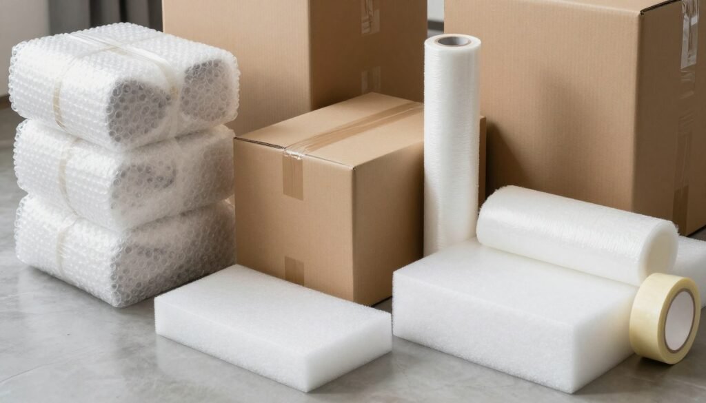 مواد التغليف عالية الجودة التي تستخدمها مؤسسة مالك لنقل العفش مواد التغليف عالية الجودة التي تستخدمها مؤسسة مالك لنقل العفش