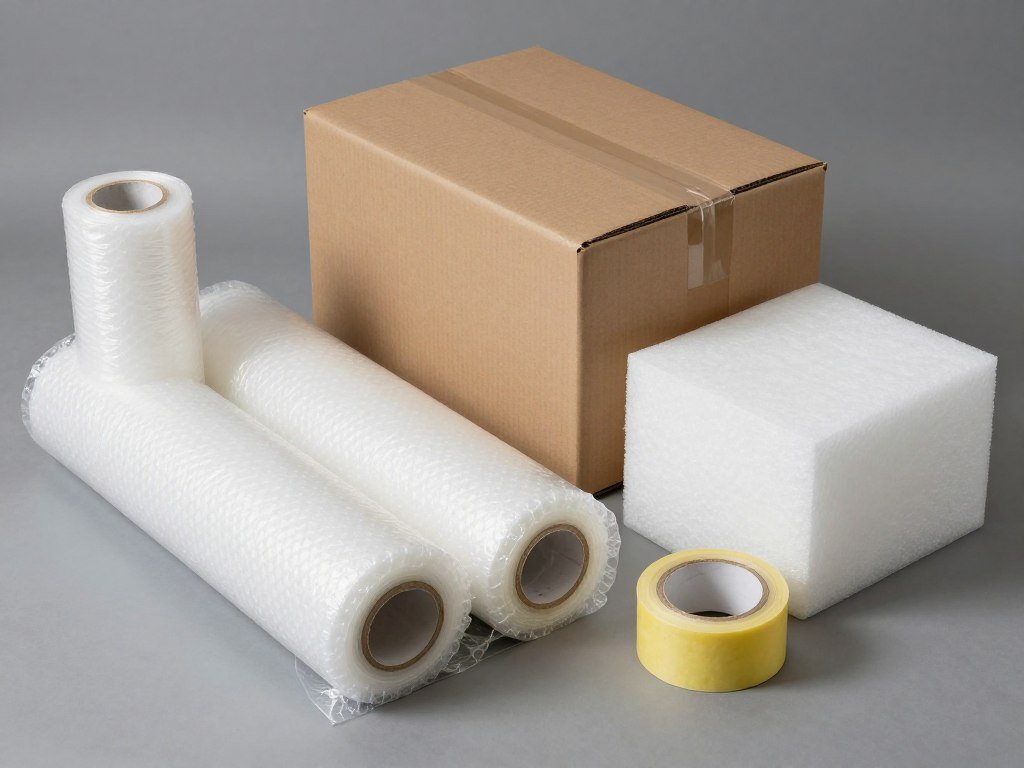 مواد تغليف عالية الجودة تستخدمها شركة نقل عفش من جدة إلى المدينة