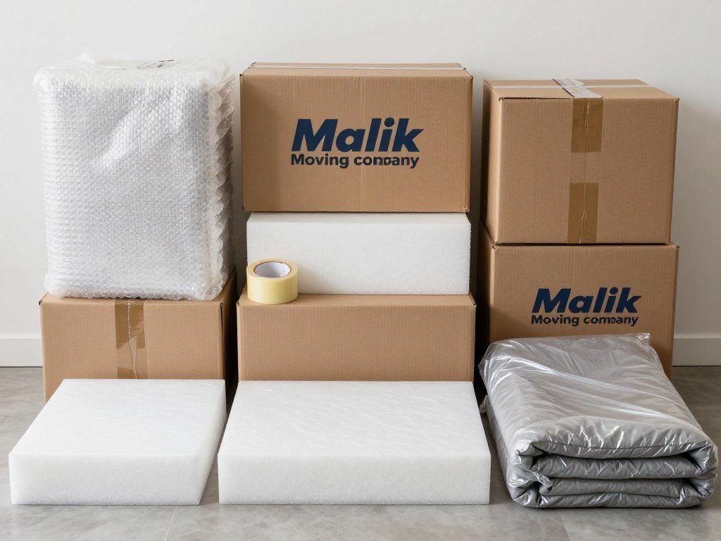 مواد تغليف متنوعة تستخدمها شركة نقل عفش من جدة إلى جازان