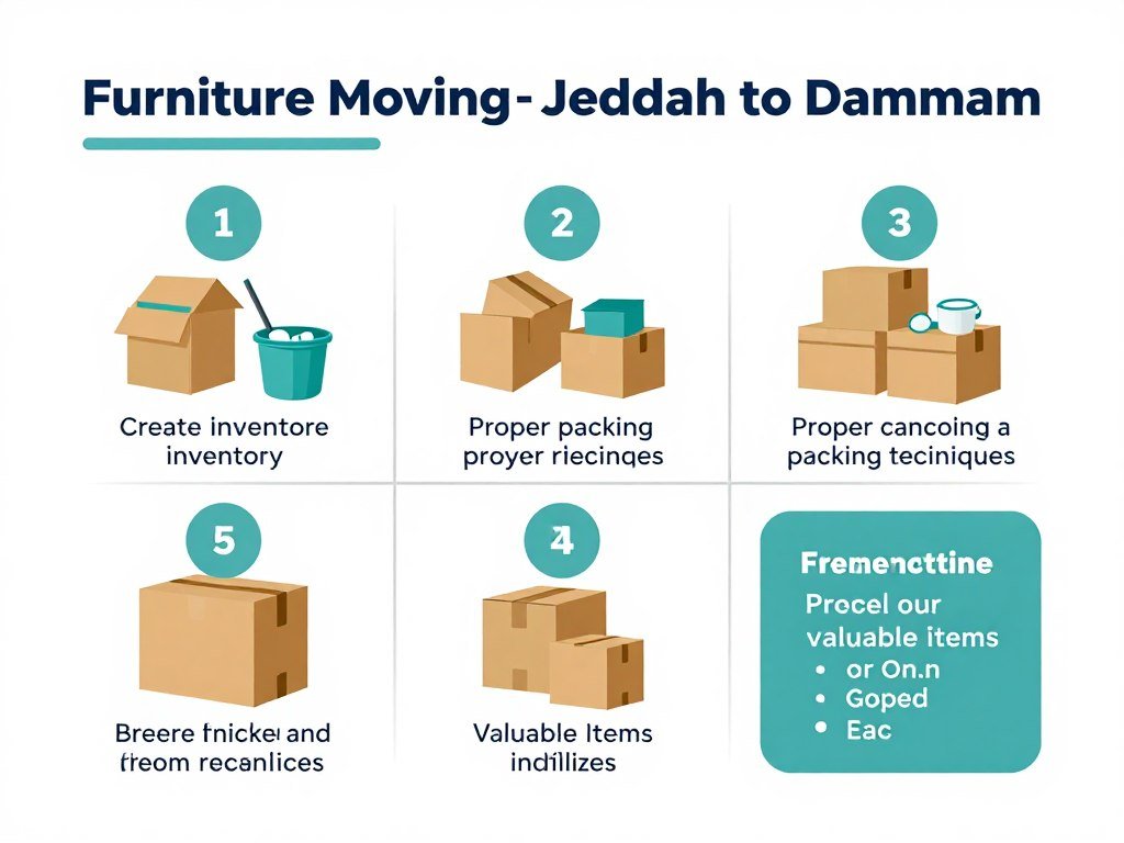 نصائح لنقل العفش من جدة إلى الدمام بأمان نصائح لنقل العفش من جدة إلى الدمام بأمان
